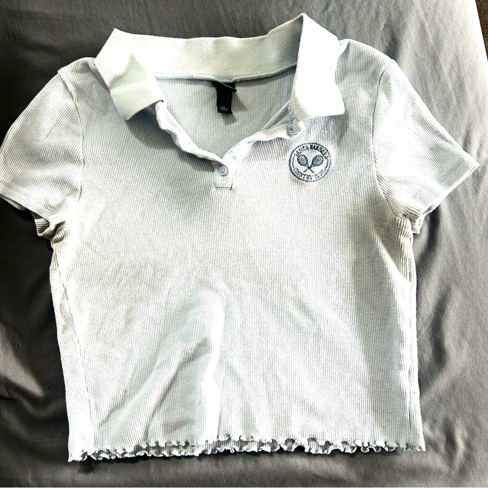 Three Cropped Shirts